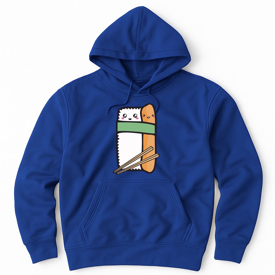Tuna Sushi Hug Gift Kawaii Japanese Sushi Lover Cool Gift Hoodie