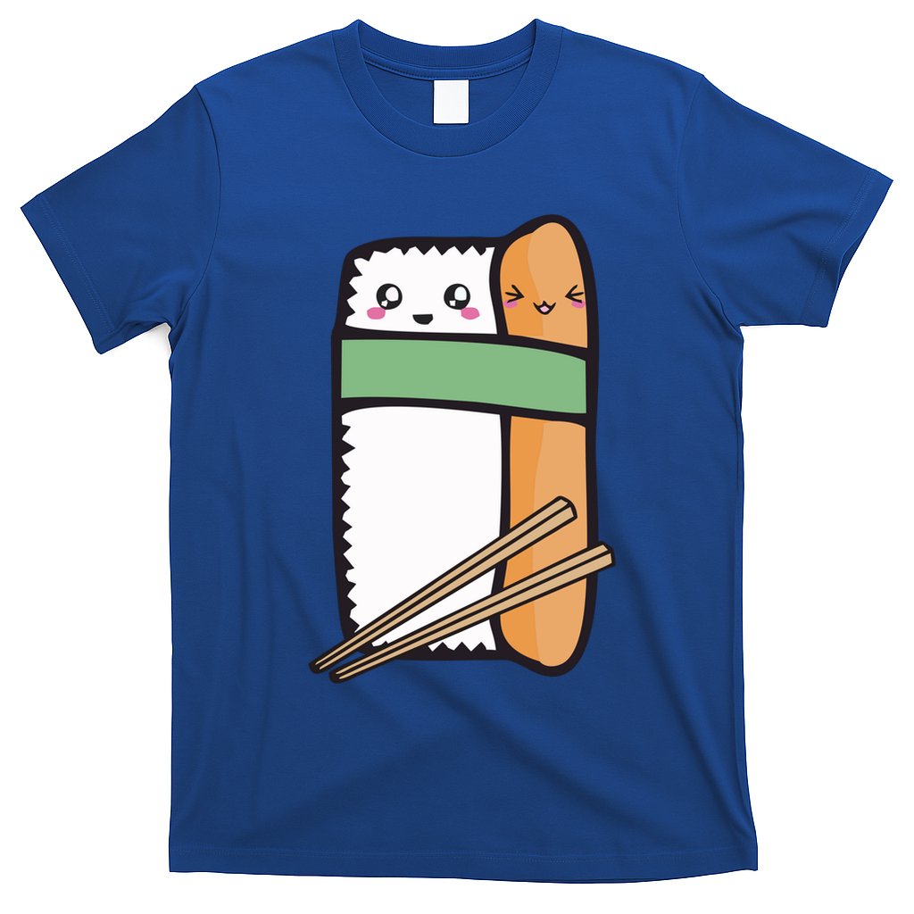 Tuna Sushi Hug Gift Kawaii Japanese Sushi Lover Cool Gift T-Shirt