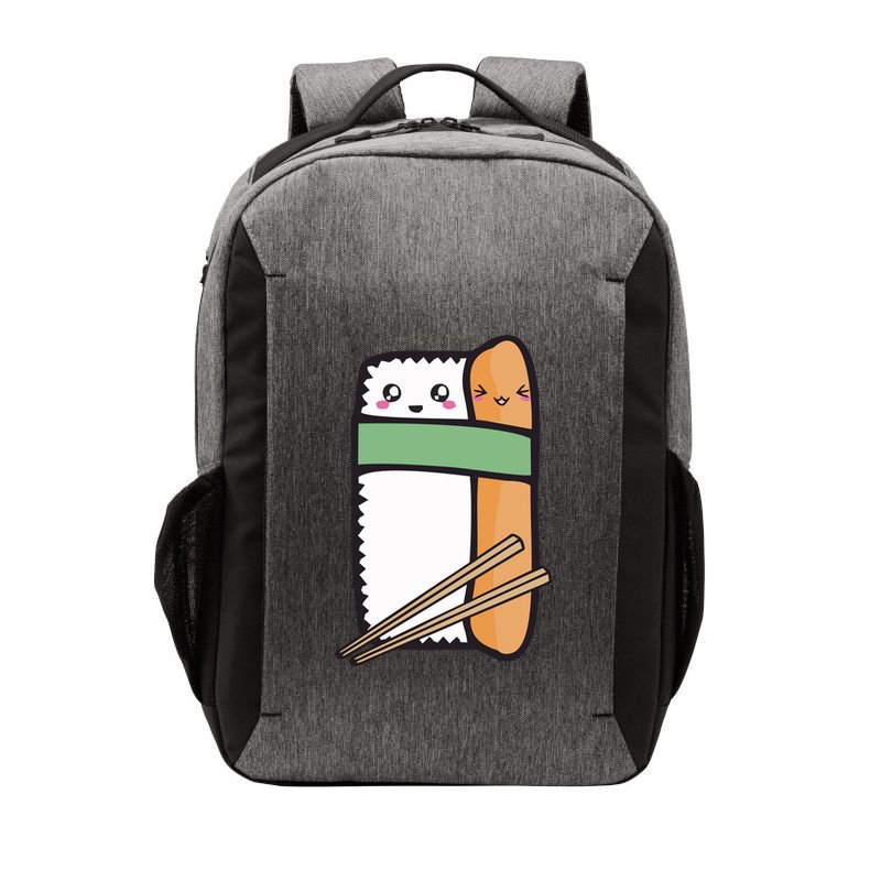 Tuna Sushi Hug Gift Kawaii Japanese Sushi Lover Cool Gift Vector Backpack