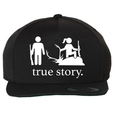 True Story Hunting Lover Hunter Wool Snapback Cap