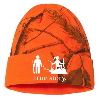 True Story Hunting Lover Hunter Kati Licensed 12" Camo Beanie