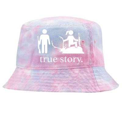 True Story Hunting Lover Hunter Tie-Dyed Bucket Hat