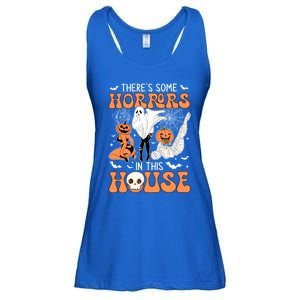 ThereS Some Horrors In This House Retro Halloween Funny Cute Gift Ladies Essential Flowy Tank