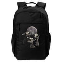 Three Sheeps Howling To The Moon Backpack