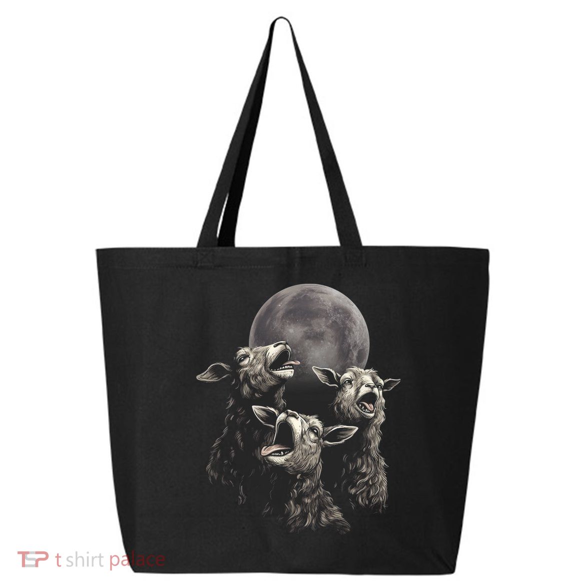 Three Sheeps Howling To The Moon 25L Jumbo Tote