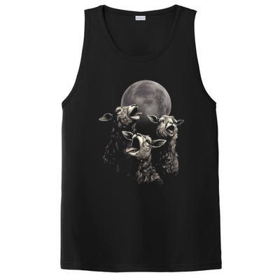 Three Sheeps Howling To The Moon PosiCharge Competitor Tank