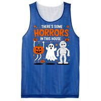 ThereS Some Horrors In This House Halloween Party Costume Gift Mesh Reversible Basketball Jersey Tank