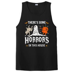 Theres Some Horrors In This House Ghost Pumpkin Halloween PosiCharge Competitor Tank