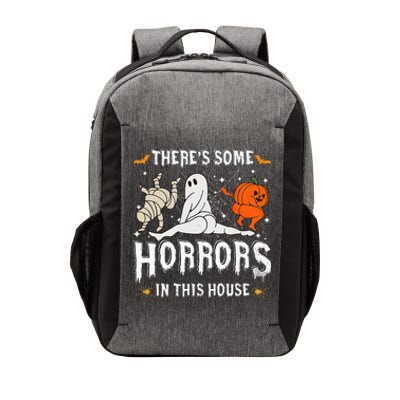 Theres Some Horrors In This House Ghost Pumpkin Halloween Vector Backpack