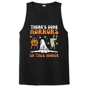 Theres Some Horrors In This House Funny Halloween PosiCharge Competitor Tank