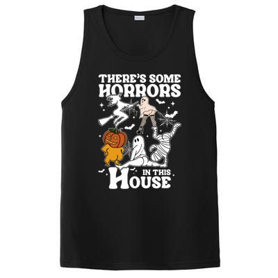 ThereS Some Horrors In This House Retro Halloween Dancing Meaningful Gift PosiCharge Competitor Tank