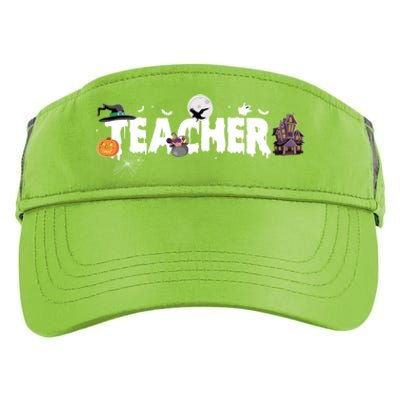 Teacher School Halloween Great Gift Adult Drive Performance Visor