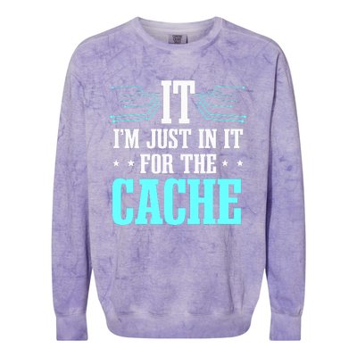 Tech Support Help Desk It Cache Call Center Agent Colorblast Crewneck Sweatshirt