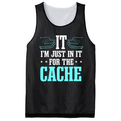 Tech Support Help Desk It Cache Call Center Agent Mesh Reversible Basketball Jersey Tank