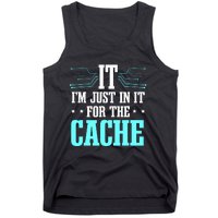 Tech Support Help Desk It Cache Call Center Agent Tank Top