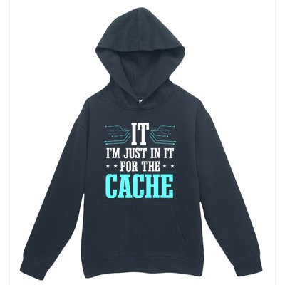 Tech Support Help Desk It Cache Call Center Agent Urban Pullover Hoodie