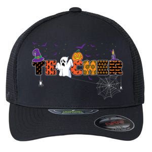 Teacher Spooky Halloween Festivities And Classroom Parties Meaningful Gift Flexfit Unipanel Trucker Cap