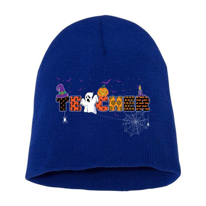 Teacher Spooky Halloween Festivities And Classroom Parties Meaningful Gift Short Acrylic Beanie