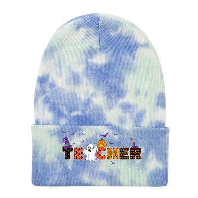 Teacher Spooky Halloween Festivities And Classroom Parties Meaningful Gift Tie Dye 12in Knit Beanie