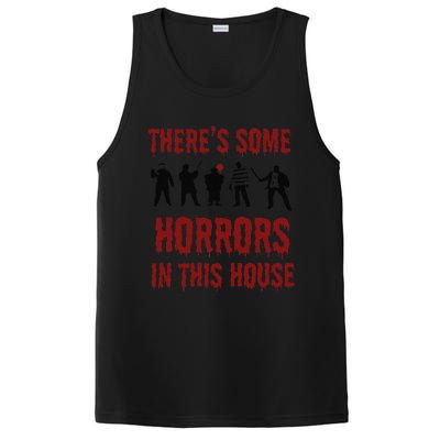 ThereS Some Horrors In This House Halloween Funny PosiCharge Competitor Tank