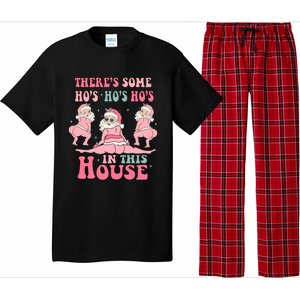 ThereS Some Ho Ho Hos In This House Funny Christmas Gift Pajama Set