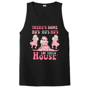 ThereS Some Ho Ho Hos In This House Funny Christmas Gift PosiCharge Competitor Tank