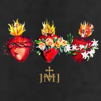 Three Sacred Hearts Of Jesus Mary Joseph Jmj Catholic Trucker Hat