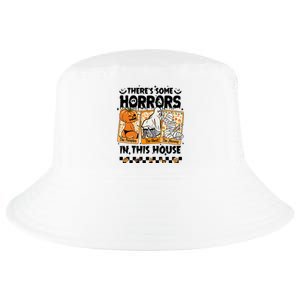 There’S Some Horrors In This House Retro Halloween Cool Comfort Performance Bucket Hat