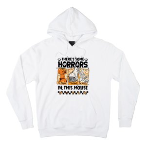 There’S Some Horrors In This House Retro Halloween Hoodie