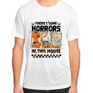 There’S Some Horrors In This House Retro Halloween Adult ChromaSoft Performance T-Shirt