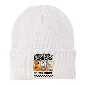 There’S Some Horrors In This House Retro Halloween Knit Cap Winter Beanie