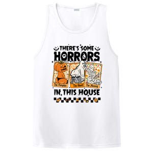 There’S Some Horrors In This House Retro Halloween PosiCharge Competitor Tank