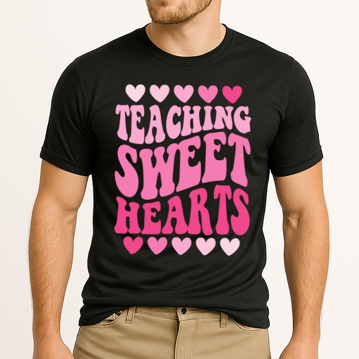 Teaching Sweet Hearts Cute Valentines Day Teacher Performance Shirt