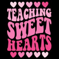 Teaching Sweet Hearts Cute Valentines Day Teacher Performance Shirt