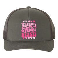 Teaching Sweet Hearts Cute Valentines Day Teacher Yupoong Adult 5-Panel Trucker Hat