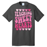 Teaching Sweet Hearts Cute Valentines Day Teacher Tall T-Shirt