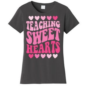 Teaching Sweet Hearts Cute Valentines Day Teacher Women's T-Shirt