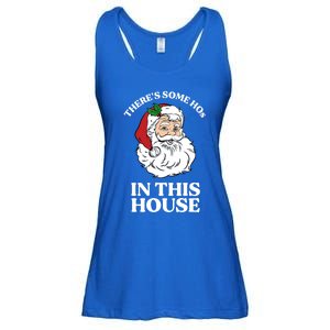 ThereS Some Hos In This House Funny Christmas Santa Claus Gift Ladies Essential Flowy Tank