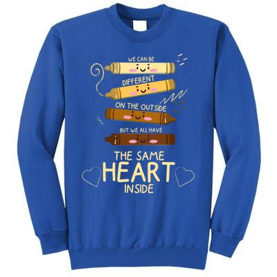 The Same Heart Inside Black History Melanin Gift Sweatshirt