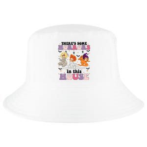 ThereS Some Horrors In This House Sanderson Sisters Funny Horror House Cool Comfort Performance Bucket Hat