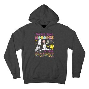 Theres Some Horrors In This House Ghost Pumpkin Halloween Hoodie