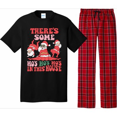 ThereS Some HoS HoS HoS In This House Funny Christmas Meaningful Gift Pajama Set