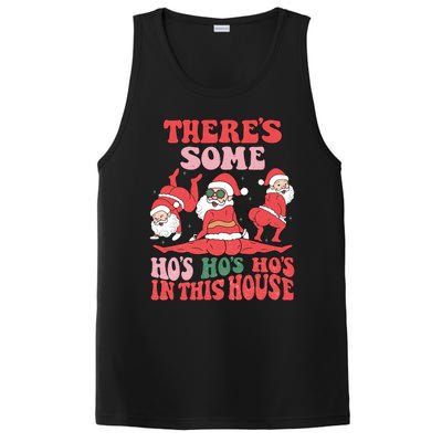 ThereS Some HoS HoS HoS In This House Funny Christmas Meaningful Gift PosiCharge Competitor Tank