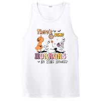 Theres Some Horrors In This House Ghost Pumpkin Halloween PosiCharge Competitor Tank