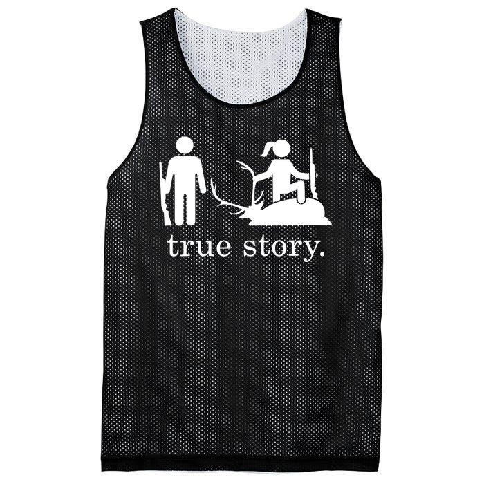 True Story Hunting Lover Hunter Mesh Reversible Basketball Jersey Tank