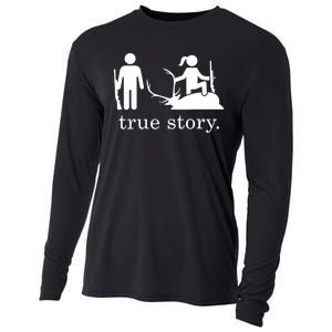 True Story Hunting Lover Hunter Cooling Performance Long Sleeve Crew