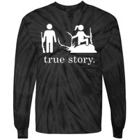 True Story Hunting Lover Hunter Tie-Dye Long Sleeve Shirt