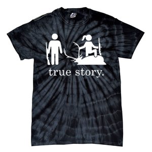 True Story Hunting Lover Hunter Tie-Dye T-Shirt