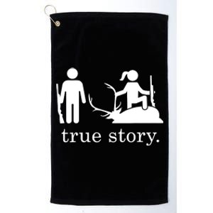 True Story Hunting Lover Hunter Platinum Collection Golf Towel