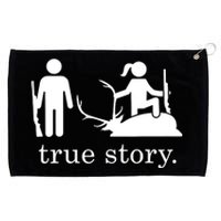 True Story Hunting Lover Hunter Grommeted Golf Towel